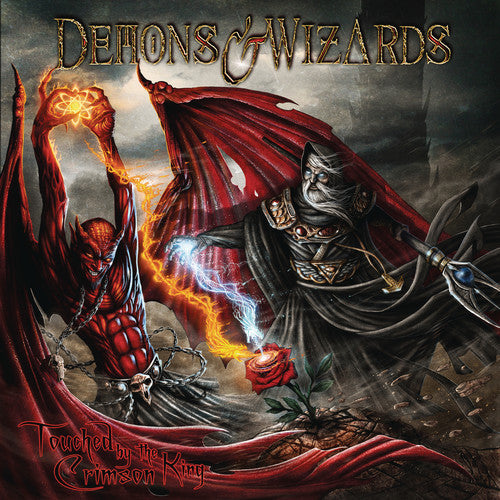 the album cover for Demons & Wizards - Touched By The Crimson King [Remastered] [Digipak]