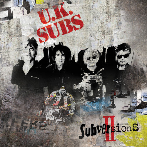 the album cover for UK Subs - Subversions Ii