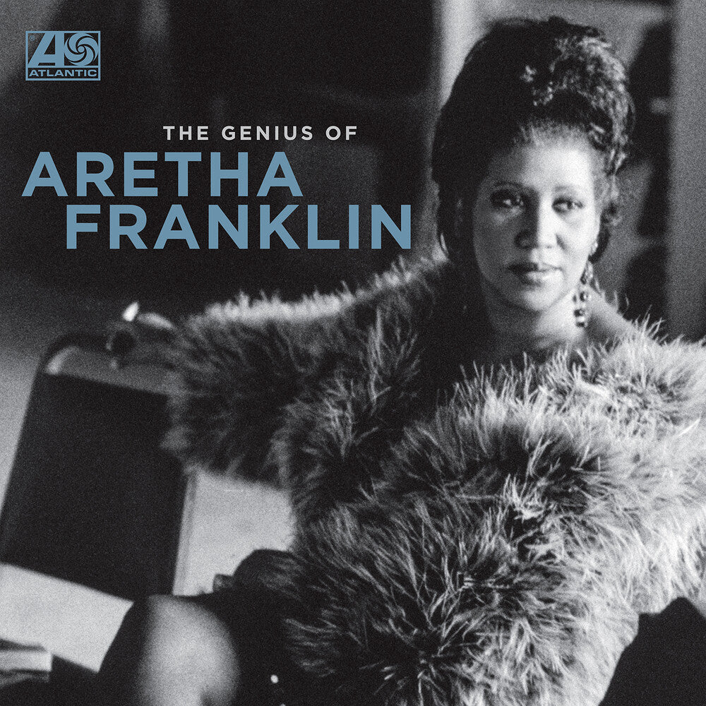 the album cover for Aretha Franklin - The Genius Of Aretha Franklin