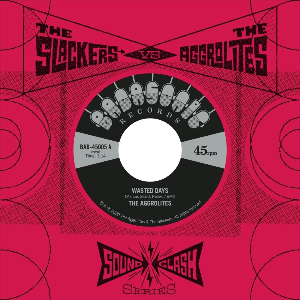 the album cover for Aggrolites & The Slackers - Soundclash Series