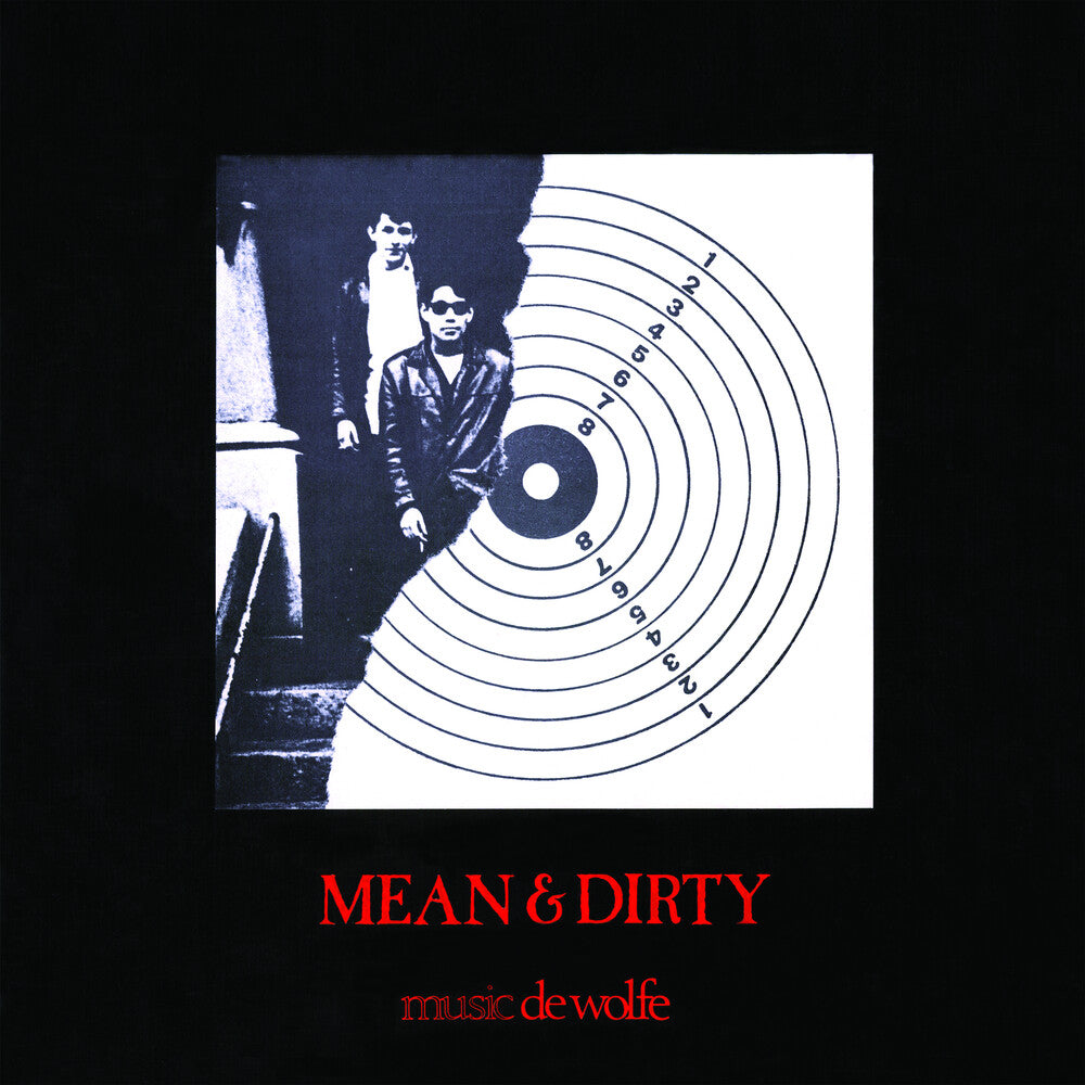 the album cover for Frank Mcdonald  / Rae,Chris - Mean & Dirty