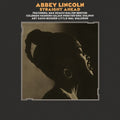 the album cover for Abbey Lincoln - Straight Ahead