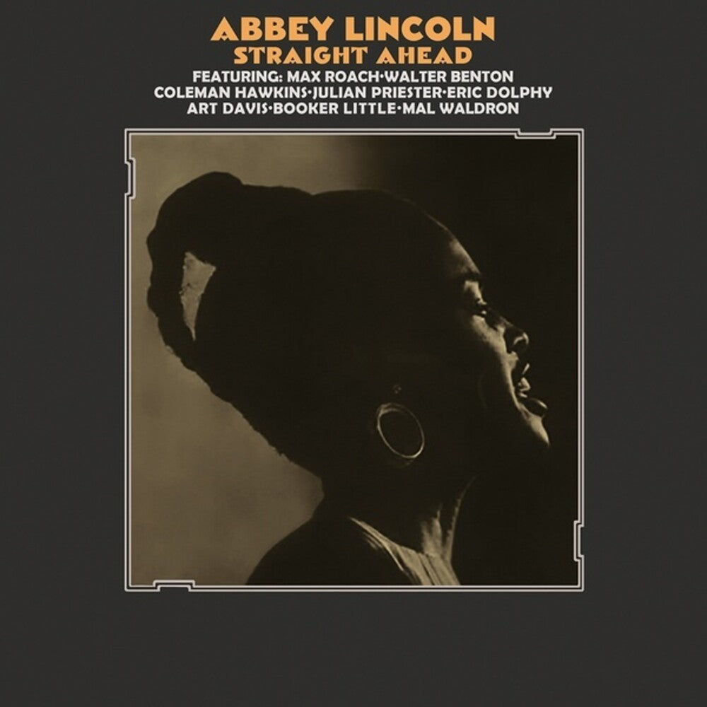 the album cover for Abbey Lincoln - Straight Ahead
