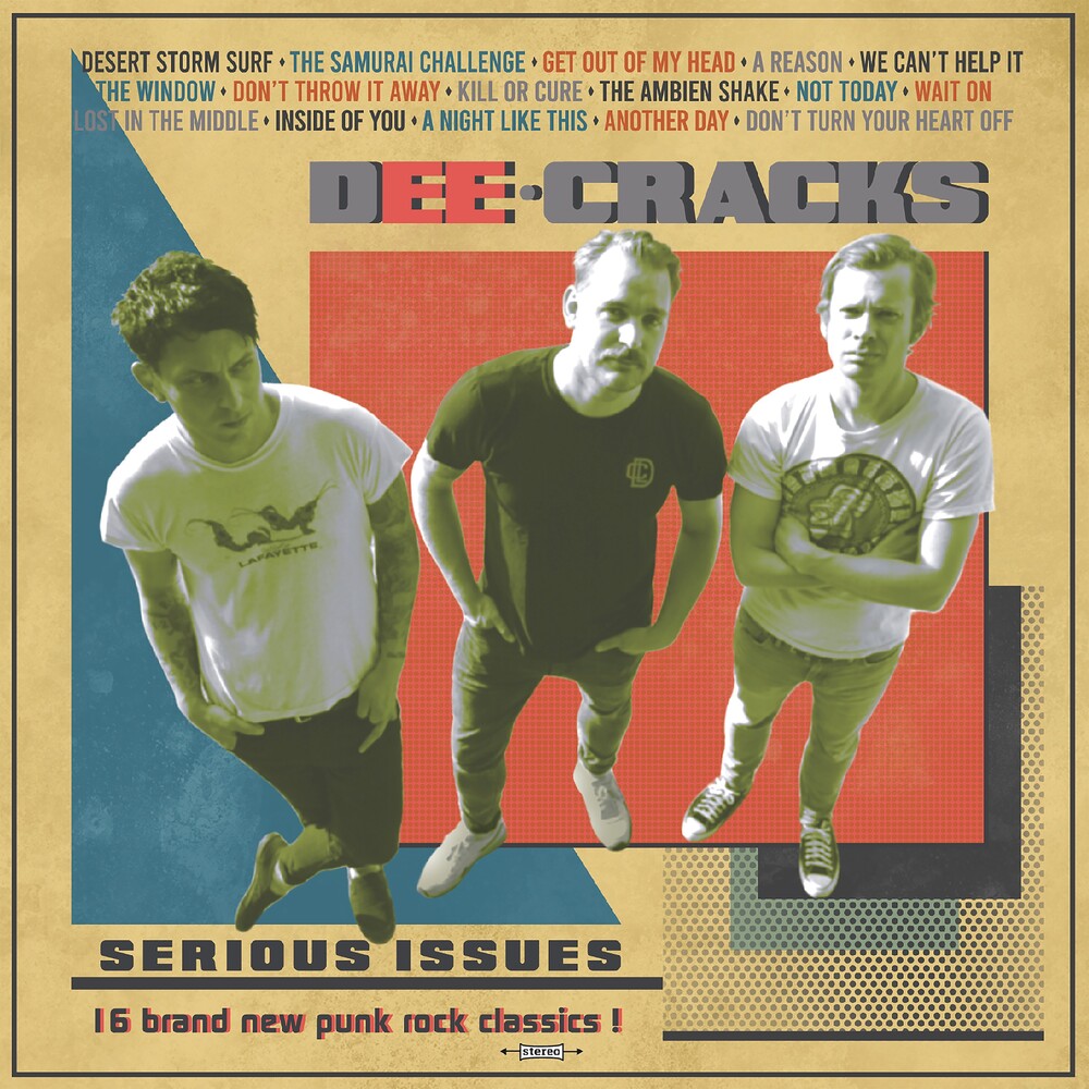 the album cover for DeeCracks - Serious Issues