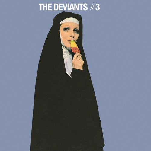 the album cover for The Deviants - Deviants #3 (limited Black & White "nun's Habitat)