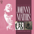 the album cover for Johnny Mathis - Heart Of A Woman / Feelings