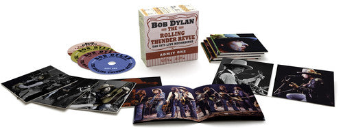 the album cover for Bob Dylan - The Rolling Thunder Revue: The 1975 Live Recordings