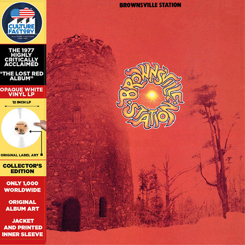 the album cover for Brownsville Station - Brownsville Station (The Red Album) [Limited Edition] (Wht)