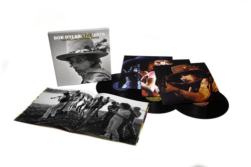 the album cover for Bob Dylan - The Bootleg Series Vol. 5: Bob Dylan Live 1975, The Rolling Thunder Revue [3LP]