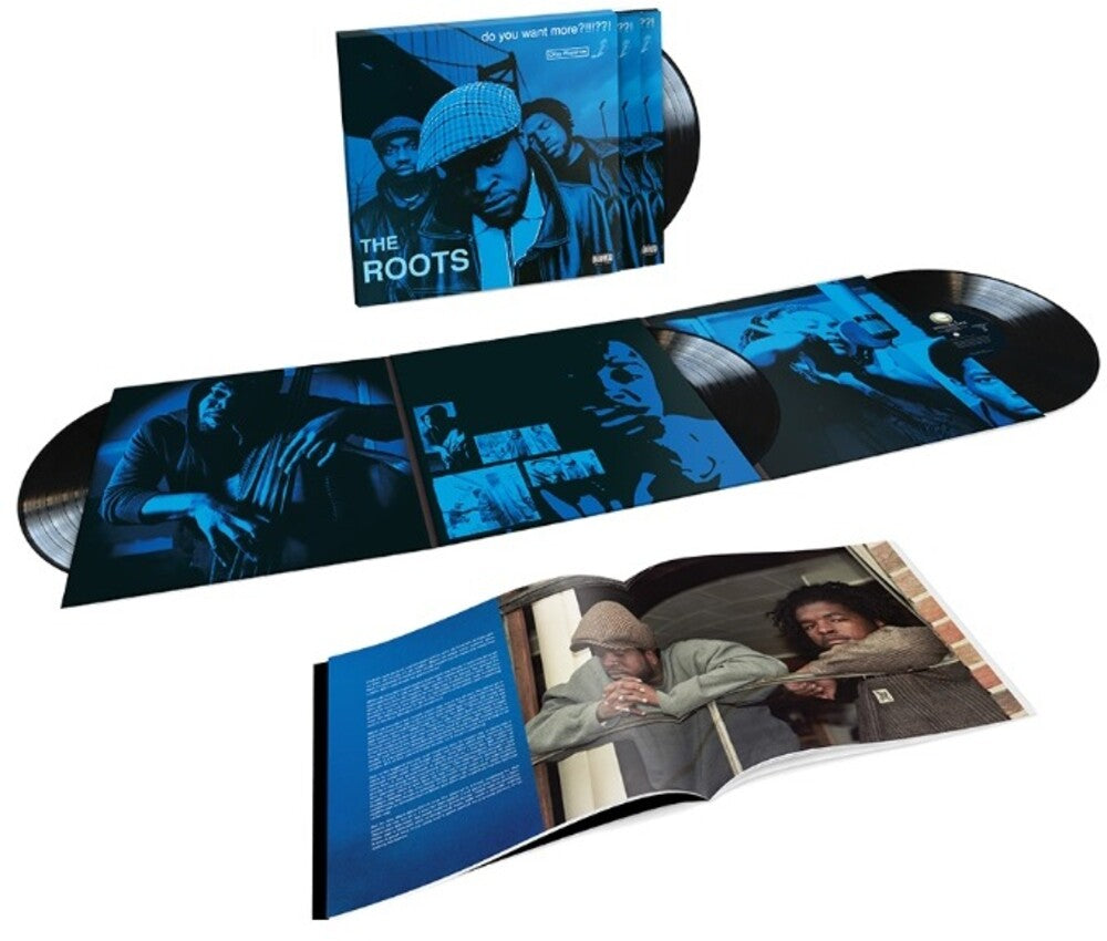 the album cover for The Roots - Do You Want More?!!!??!: 25th Anniversary Edition [Deluxe LP]