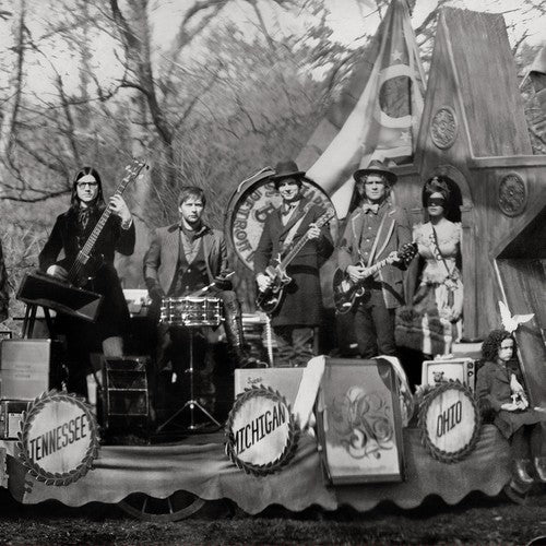 the album cover for The Raconteurs - Consolers Of The Lonely [LP]