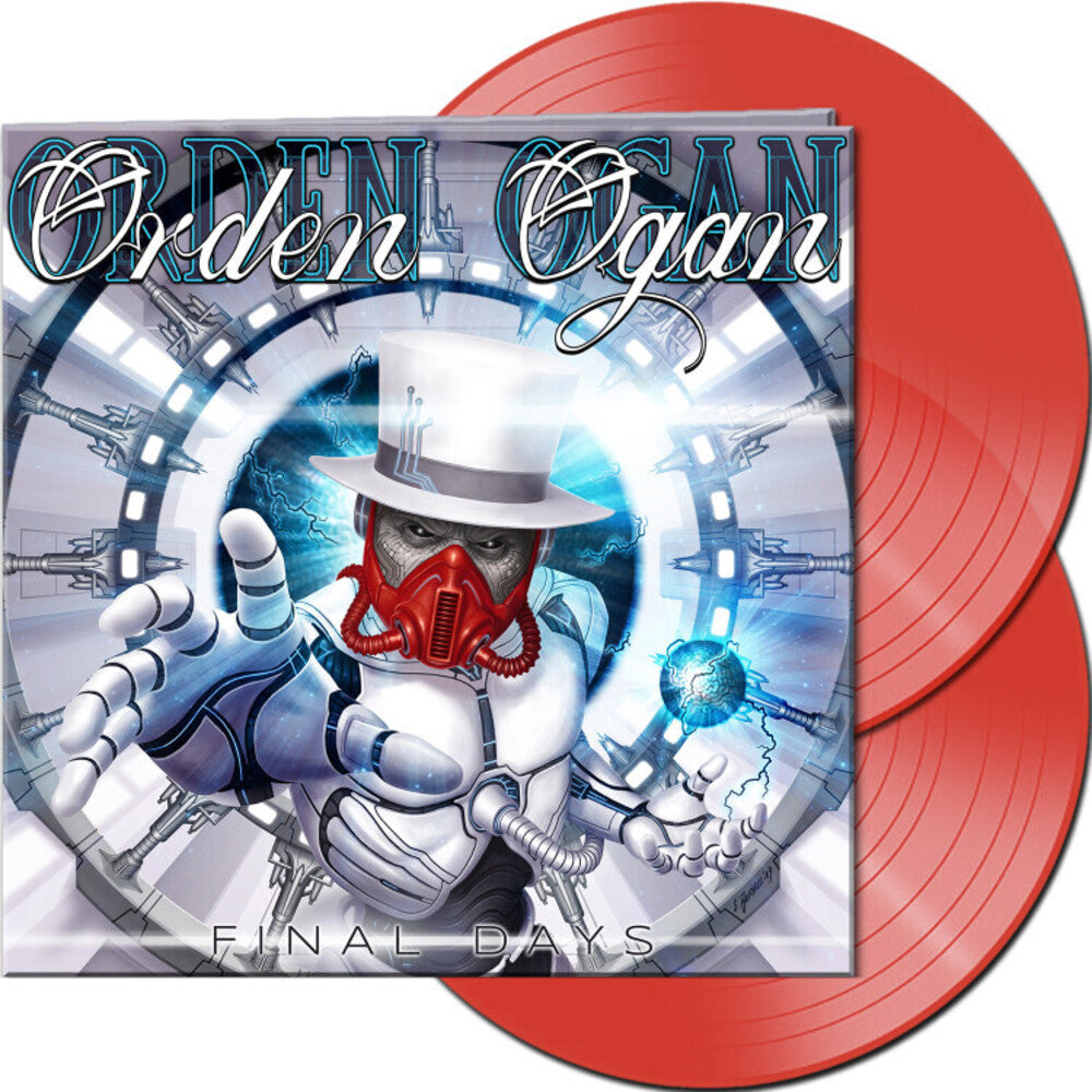 the album cover for Orden Ogan - Final Days [Indie Exclusive] (Clear Red Vinyl) [Clear Vinyl] (Gate)