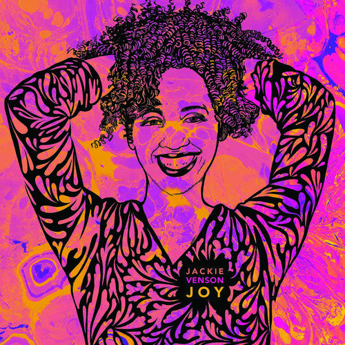 the album cover for Jackie Venson - Joy