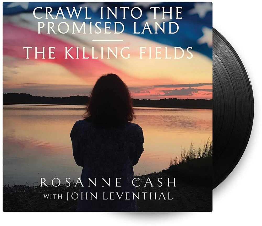 the album cover for Rosanne Cash - Crawl Into The Promised Land [7in Single]