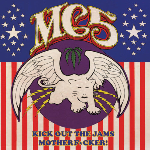 the album cover for Mc5 - Kick Out The Jams Motherfucker! [Limited Edition Gold LP]