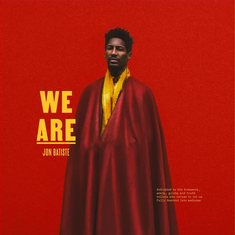 the album cover for Jon Batiste - WE ARE