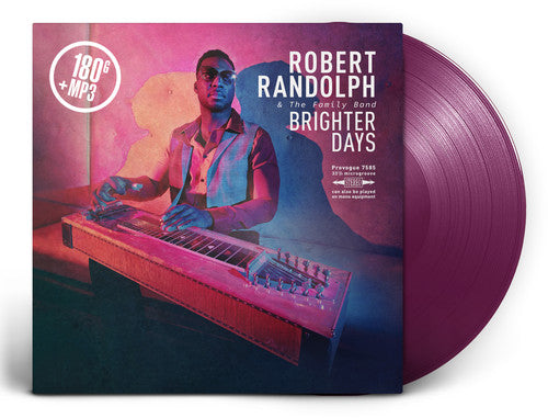 the album cover for Robert Randolph & The Family Band - Brighter Days [Limited Edition Purple LP]