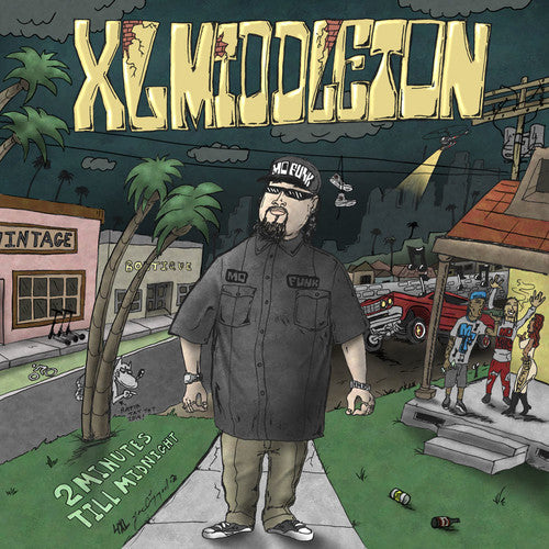 the album cover for Xl Middleton - 2 Minutes Till Midnight
