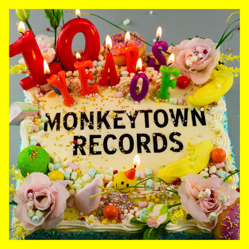 the album cover for 10 Years Of Monkeytown / Various - 10 Years of Monkeytown