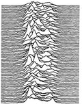 the album cover for Joy Division - Unknown Pleasures [40th Anniversary Limited Edition Red LP]