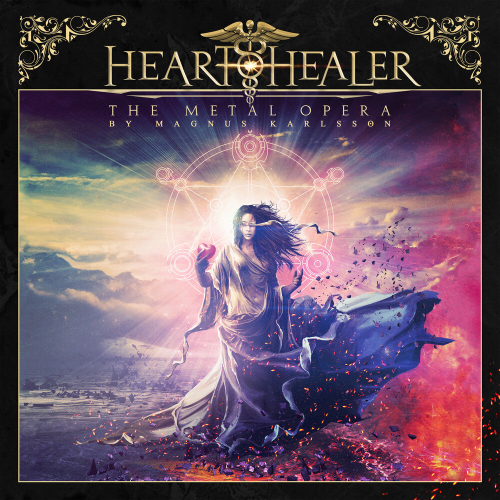 the album cover for Heart Healer - The Metal Opera By Magnus Karlsson
