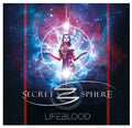 the album cover for Secret Sphere - Lifeblood
