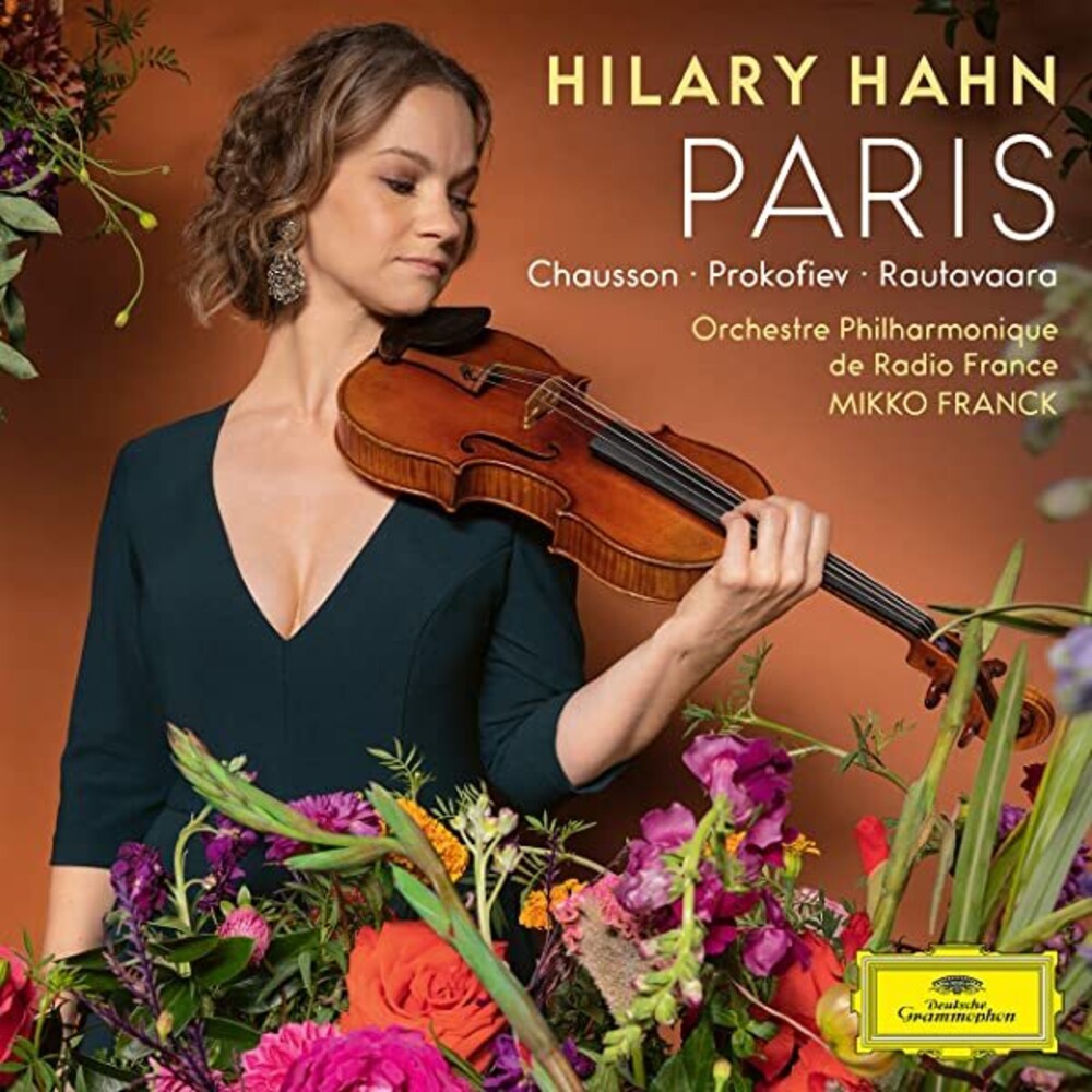 the album cover for Hilary Hahn - Paris