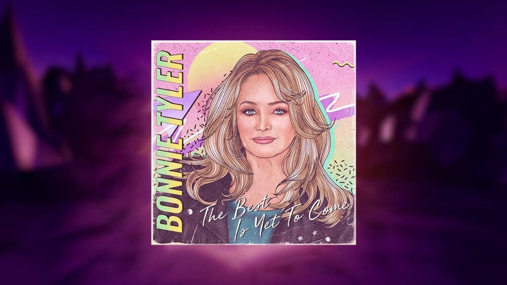 the album cover for Bonnie Tyler - The Best is Yet To Come
