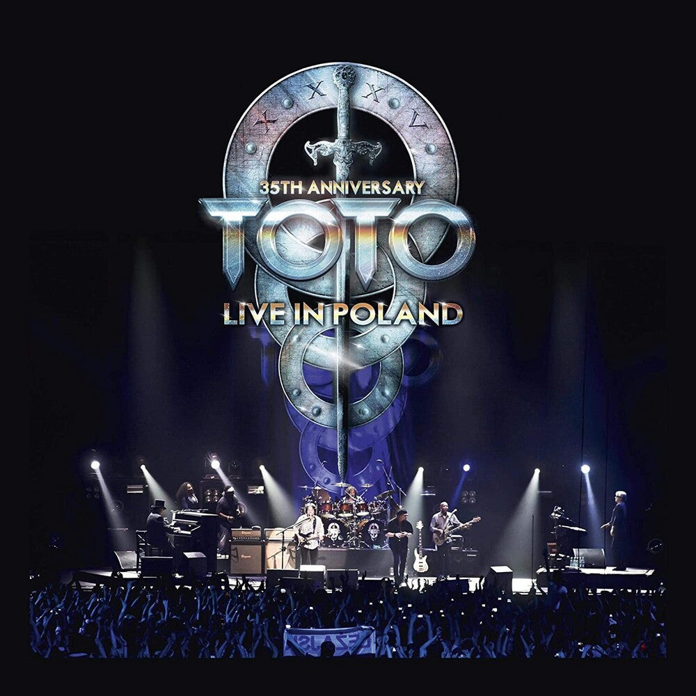 the album cover for Toto - 35th Anniversary Tour - Live In Poland