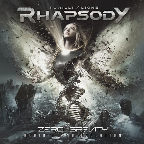 the album cover for Turilli - Zero Gravity (rebirth And Evolution)