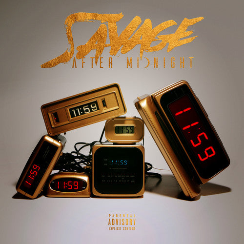 the album cover for Savage After Midnight - 11:59