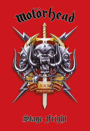the album cover for Motörhead - Stage Fright [CD/DVD]