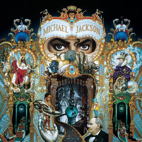 the album cover for Michael Jackson - Dangerous