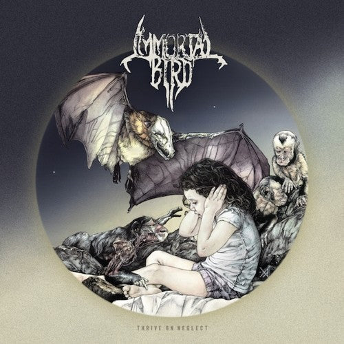 the album cover for Immortal Bird - Thrive On Neglect
