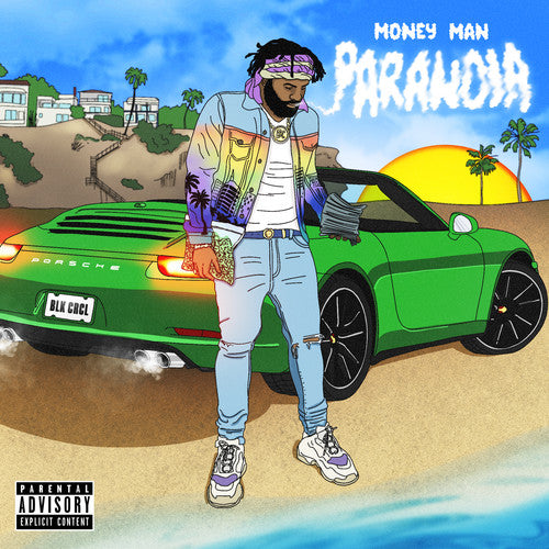 the album cover for Money Man - Paranoia