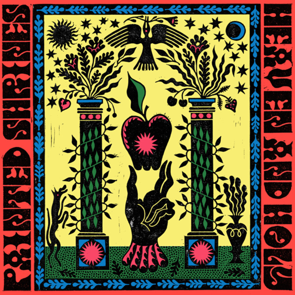 the album cover for Painted Shrines - Heaven And Holy