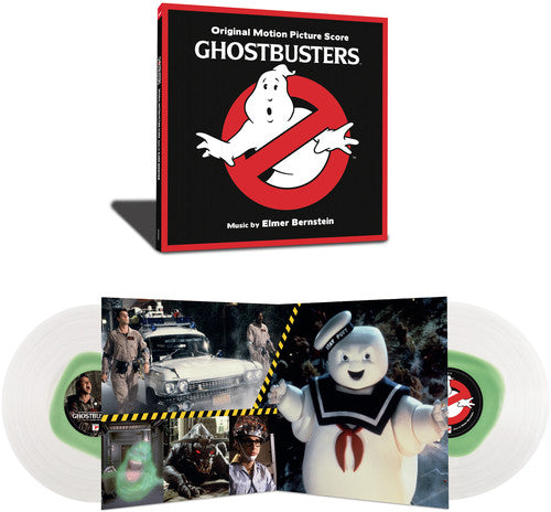 the album cover for Elmer Bernstein - Ghostbusters (Original Motion Picture Score) [2LP]