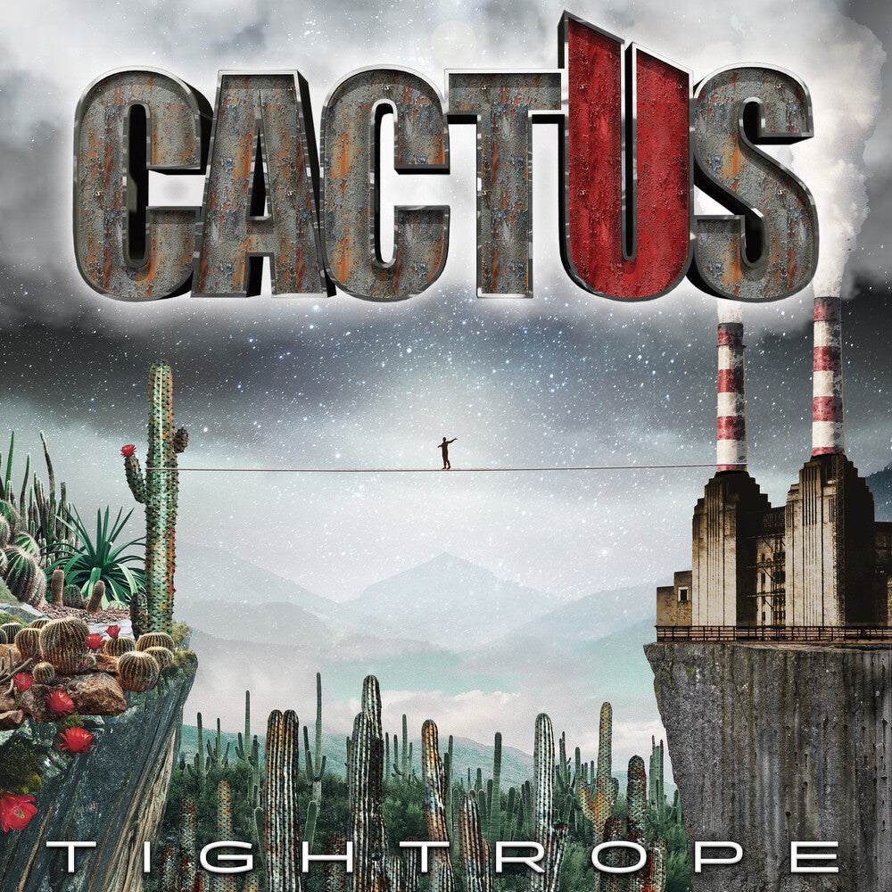the album cover for Cactus - Tightrope [Limited Edition Colored LP]