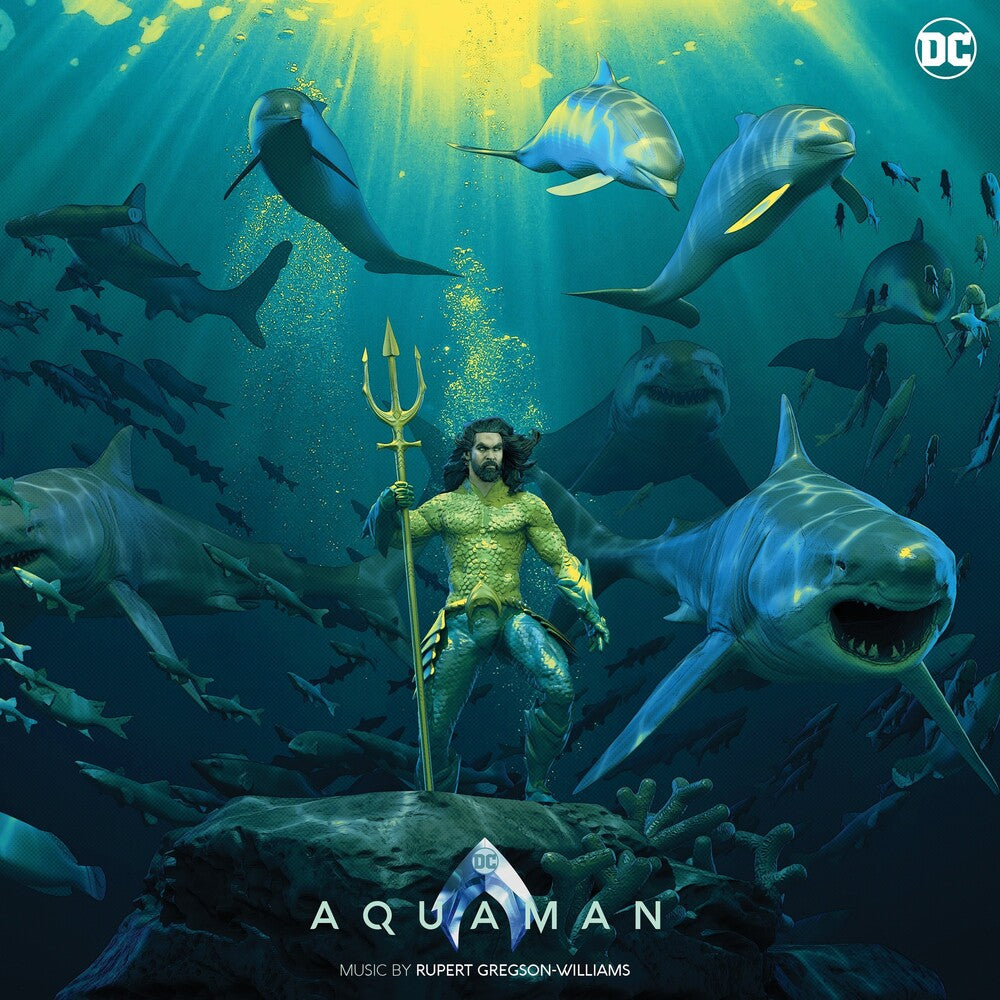 the album cover for Gregson-Rupert Williams  (Blk) (Ogv) - Aquaman / O.S.T. (Blk) [180 Gram]