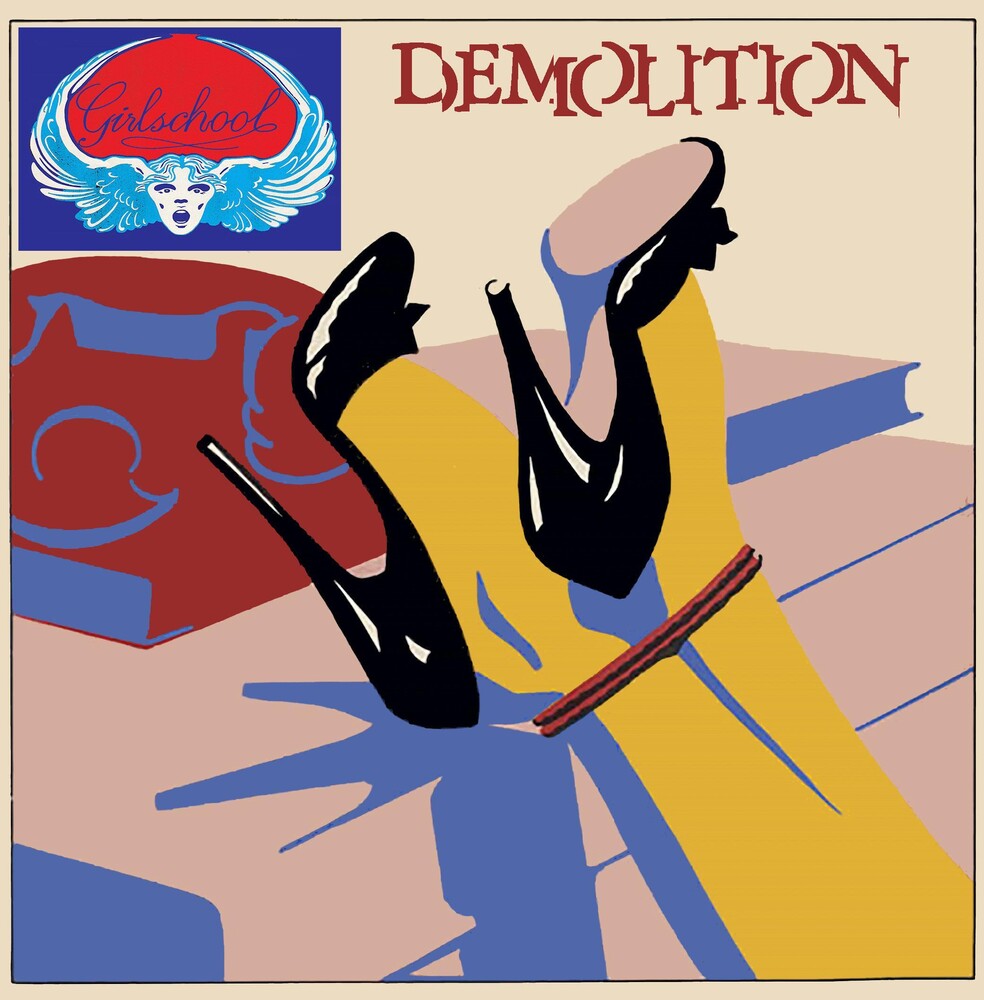 the album cover for Girlschool - Demolition (Gate) [180 Gram]