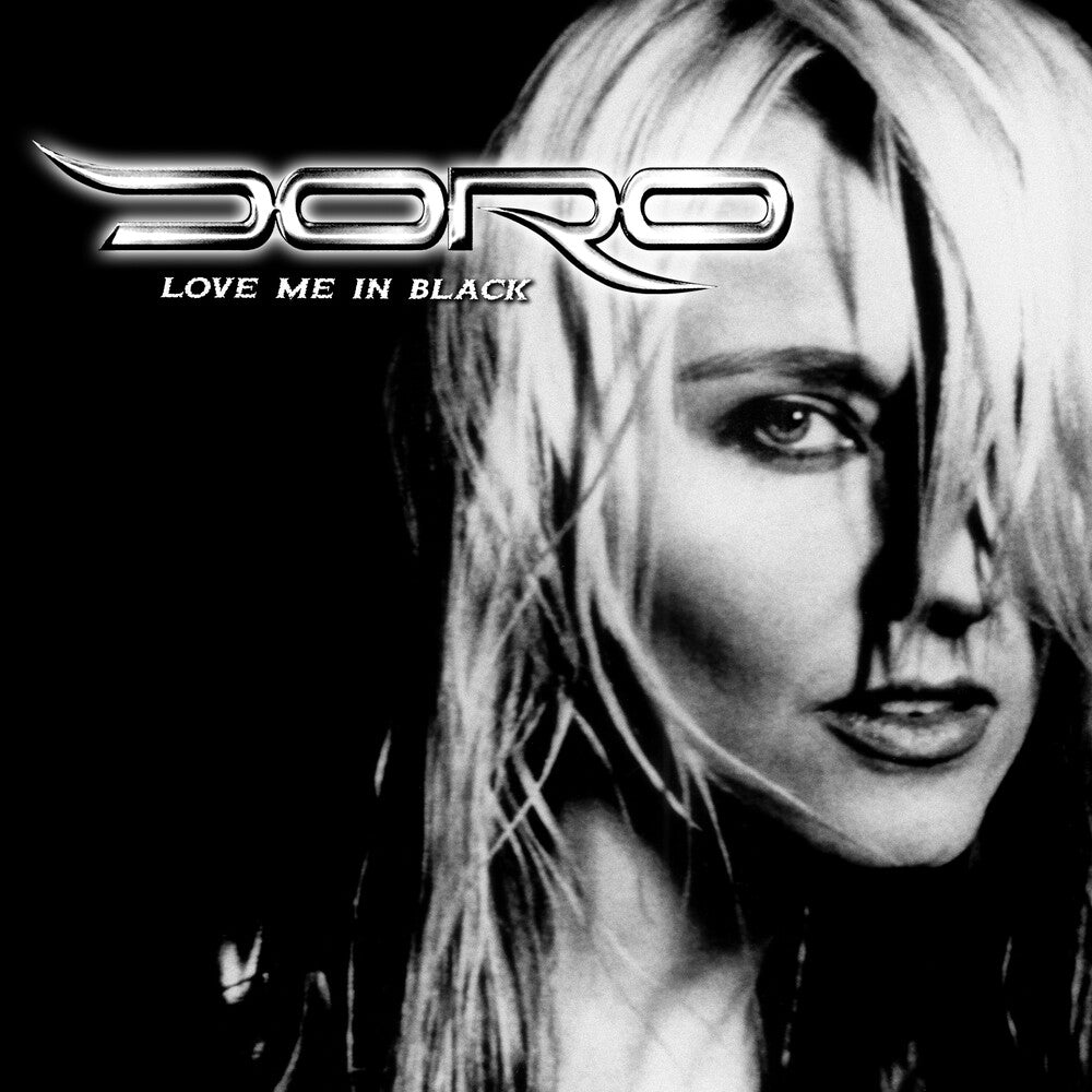 the album cover for Doro - Love Me In Black (White Vinyl )