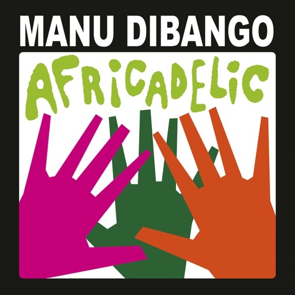 the album cover for Manu Dibango - Africadelic