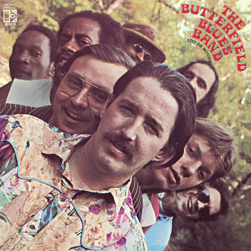 the album cover for Paul Butterfield - Keep On Moving
