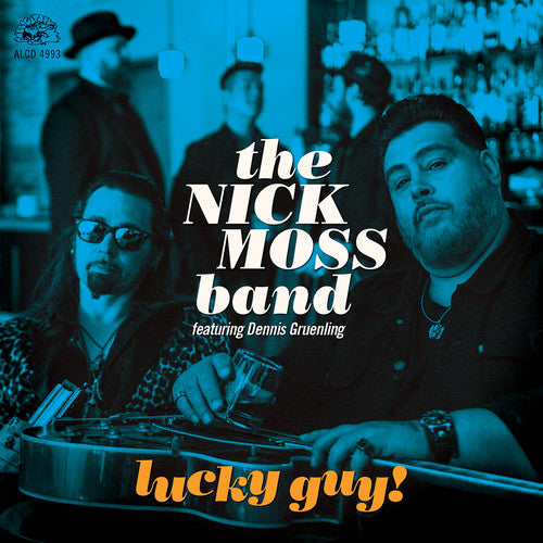 the album cover for The Nick Moss Band - Lucky Guy