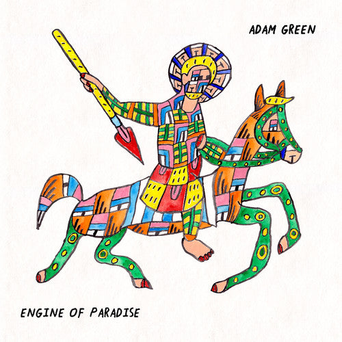 the album cover for Adam Green - Engine Of Paradise