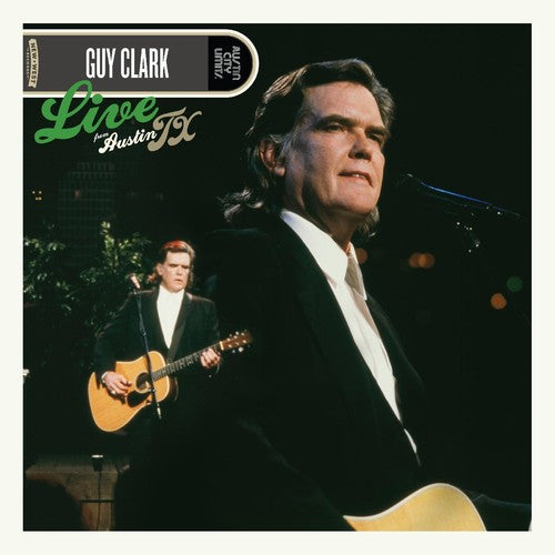 the album cover for Guy Clark - Live From Austin, TX [Translucent Green LP]