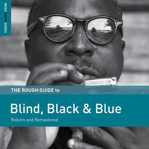 the album cover for Rough Guide To Blind Black & Blue / Various - Rough Guide To Blind Black & Blue