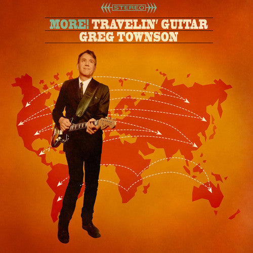 the album cover for Greg Townson - More! Travelin' Guitar
