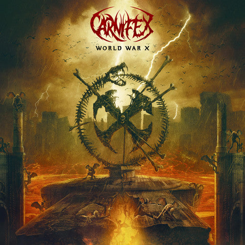 the album cover for Carnifex - World War X