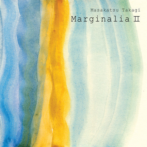 the album cover for Takagi, Masakatsu - Marginalia II (Original Soundtrack)